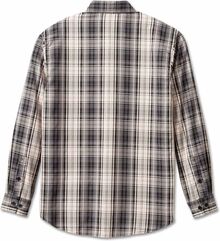 Harley-Davidson Shirt-Woven, Black Plaid | 96638-23VM