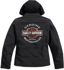 Harley-Davidson Legend 3-In-1 Soft Shell Riding Jacket Ce, Black | 98170-17EW