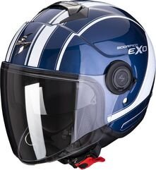 Scorpion / スコーピオン Exo ジェットヘルメット City Scoot ブルー ホワイト | 83-347-247