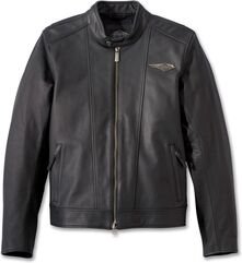 Harley-Davidson Men'S 120Th Anniversary Revelry Leather Jacket, Black | 97030-23EM
