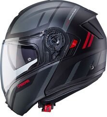 CABERG LEVO X MANTA モジュラー ヘルメット ブラック レッド | C0GE60H9