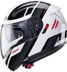 CABERG LEVO X MANTA モジュラー ヘルメット ホワイト レッド | C0GE60L3