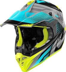 GIVI / ジビ 60.1 FRESH, Sky / Black / Titanium, Size XL | H601FFRPT61