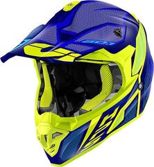 GIVI / ジビ 60.1 INVERT, Matt Blue / Yellow, Size L | H601FNVLY60
