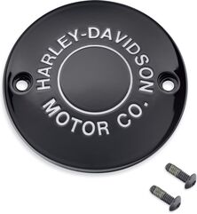 ハーレーダビッドソン タイマーカバー MOTOR CO ロゴ 04年以降 XL 黒 | 25600134