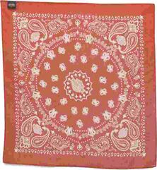 Harley-Davidson American Heritage Oversized Bandana For Women, Vintage Orange | 97699-22VX
