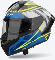 Airoh FULL FACE ヘルメット MATRYX RIDER、BLUE GLOSS | MXR18 / AI47A13111RBC