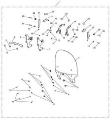 TRIUMPH / トライアンフ Spacer, Bracket A9700756 | A9700756