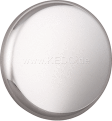 Kedo Rear Frame cover set, polished aluminum, 1 Pair | 30618