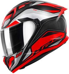 GIVI / ジビ 50.8 BRAVE, Matt Black / Titanium / Red, Size XXL | H508FBVBR63