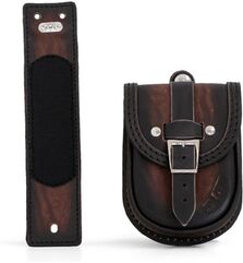 Ends Cuoio / エンズクオイオ バッグ 2018-new Sport Glide（スポーツグライド） スマートタンクバッグ - ディストレストツートン ダークレザー - ブラックステッチ | SBSG18.TTDG.CTN