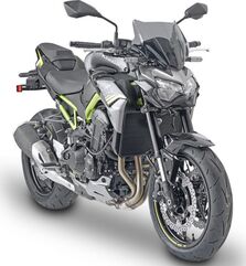 GIVI / ジビ Screen for Honda CB500F 19-, Kawasaki Z900 20-, color smoke, dim. HxW 28x36,5 cm, fitting kit required to install (not included) | 1176A