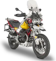 GIVI / ジビ Airflow Sliding Windscreen for Moto Guzzi V 85 TT, HxW max 65x50 cm, 12 cm sliding, fits oe headlight fairing | AF8203