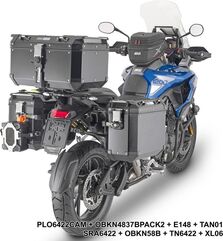 Givi / ジビ スペシフィックパニアホルダー Monokey Cam-Side Trekker Outback サイドケース for Triumph Tiger 1200 GT | PLO6422CAM