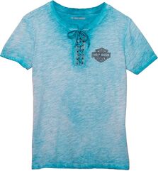 Harley-Davidson Tee-Knit, Gray Blue | 96226-23VW