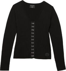 Harley-Davidson Sweater-Knit, Black Beauty | 96417-23VW