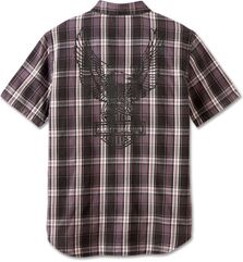 Harley-Davidson Men'S Motorbreath Shirt, Black Plaid | 96851-23VM