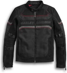 Harley-Davidson Fxrg® Mesh Slim Fit Riding Jacket, Black | 98389-19EM