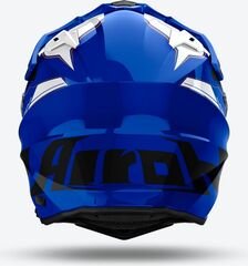 Airoh オフロード ヘルメット COMMANDER 2 REVEAL、ブルー グロス | CM2R19 / AI54A13111RBC