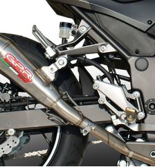 GPR / ジーピーアール Original For Kawasaki Z 300 2014/16 E3 Homologated スリッポンエキゾースト Powercone Evo | K.155.PCEV