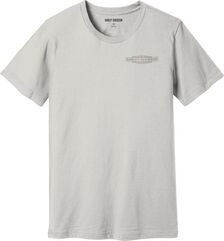 Harley-Davidson Men'S Throttle Tee, Cloud Dancer | 96108-23VM