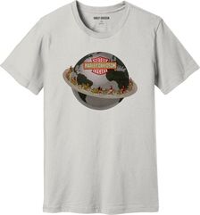 Harley-Davidson Men'S World Tee, Cloud Dancer | 96110-23VM