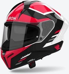 Airoh フルフェイス ヘルメット MATRYX THRON、レッド グロス | MXT55 / AI47A13111TRC