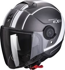 Scorpion / スコーピオン Exo ジェットヘルメット City Scoot マットシルバー ホワイト | 83-347-208