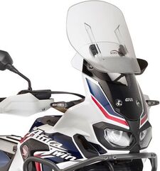GIVI / ジビ Airflow Sliding Windscreen for Honda Africa Twin CRF1000L, HxW max 63,5x35 cm, 12 cm sliding, fits oe headlight fairing | AF1144