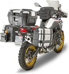 GIVI / ジビ Windscreen for BMW F 750 GS, F 850 GS color light smoke, dim. HxW 44x47cm, 17cm higher than oe screen | D5127S