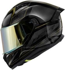 GIVI / ジビ Full face helmet 50.9 ENIGMA Black/Titanium/Gold, Size 58/M | H509FNGBD58