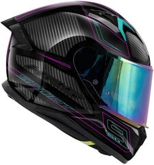 GIVI / ジビ Full face helmet 50.9 ENIGMA Black/Titanium/Pink, Size 60/L | H509FNGBP60