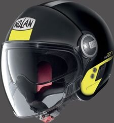 Nolan / ノーラン ジェット ヘルメット N21 VISOR AGILITY, Black Yellow