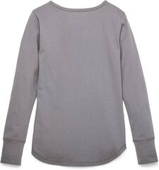 Harley-Davidson Women'S Stencil Long Sleeve Knit Top, Granite Grey | 96447-22VW