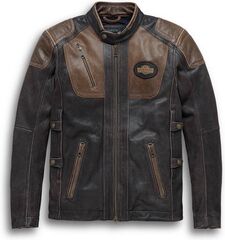 Harley-Davidson H-D® Triple Vent System" Trostel Leather Jacket, Dark brown | 98053-19EM