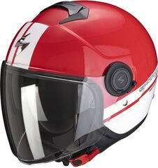 Scorpion / スコーピオン Exo ジェットヘルメット City Strada レッド | 83-336-275