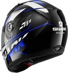 Shark / シャーク フルフェイスヘルメット RIDILL 1.2 PHAZ ブラック ブルー ホワイト/KBW | HE0533KBW