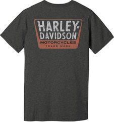 Harley-Davidson Tee-Knit, Medium Heather Grey | 96100-23VM