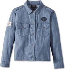 Harley-Davidson Jacket-Denim, Medium Indigo | 97836-23VW