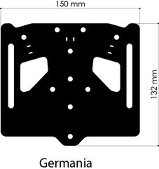 Valtermoto / バルターモト KING ナンバープレートサポート | PRTR016 NL 00