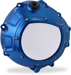 CNC Racing / シーエヌシーレーシング Clear clutch cover BMW - hydraulic control, Blue | CA800LL