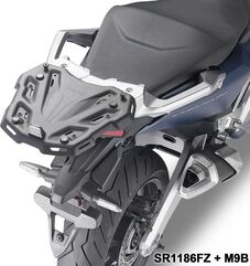 GIVI / ジビ Monokey or Monolock top case Rear Rack for Honda Forza 750, X-ADV 21- | SR1186