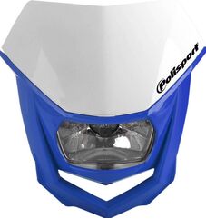POLISPORT HALO HALOGEN HEADLIGHT APPROVED 12V/35/5W BLUE | 8657400039