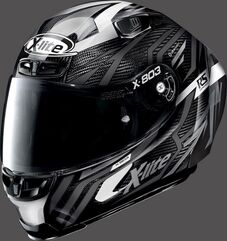 Nolan / ノーラン X-LITE フルフェイス ヘルメット X-803 RS DECEPTION, Ultra Carbon Deception White, Size L | U8R0005960771
