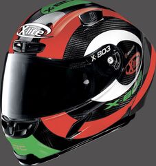 Nolan / ノーラン X-LITE フルフェイス ヘルメット X-803 RS HATTRICK, Ultra Carbon Hattrick Tricolor, Size S | U8R0006280735