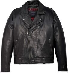 Harley-Davidson Men'S Suspension Leather Jacket, Black leather | 97012-23VM