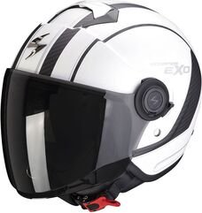 Scorpion / スコーピオン Exo ジェットヘルメット City Scoot ホワイト ブラック | 83-347-201