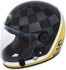 Ducati / ドゥカティ Check Ace - フルフェイスヘルメット ブラック-Yellow | 98104008