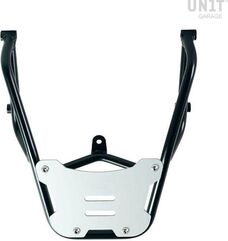 Unitgarage / ユニットガレージ Rear luggage rack with passenger grip Aprilia Tuareg 660, Silver | 3601-Silver