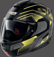 Nolan / ノーラン フリップアップ ヘルメット N90-3 COMEBACK N-COM, METAL BLACK, Size XXS | N930006630459